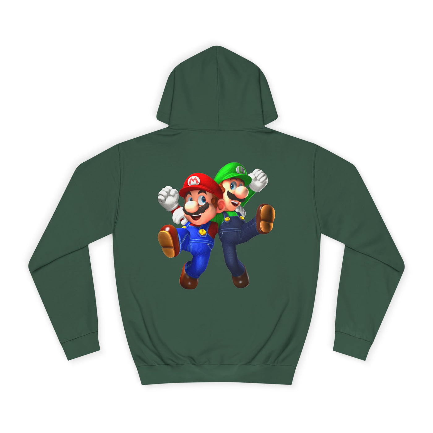 Super Bros College Hoodie, Unisex Gaming Hoodie