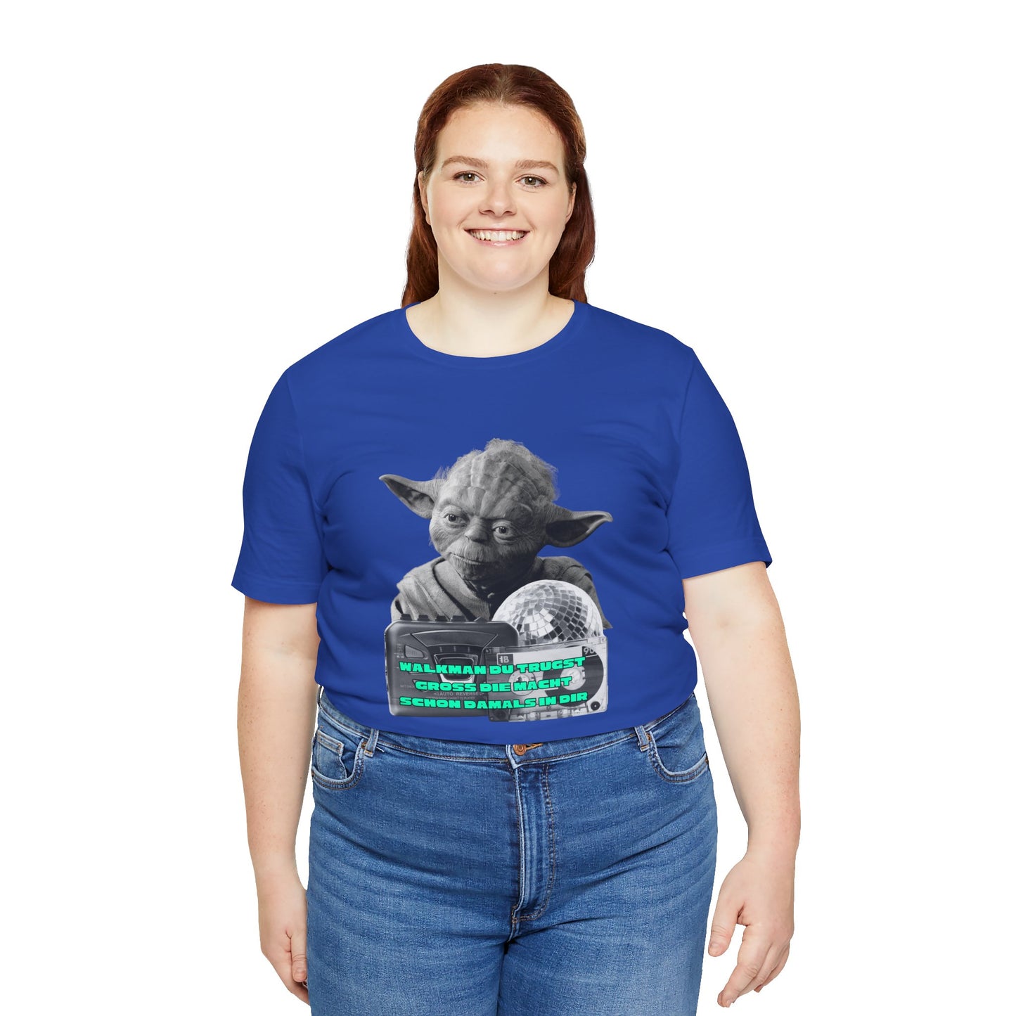 Funny Yoda Quote Unisex Tee - Walkman du kennst - erfahren du bist starwars