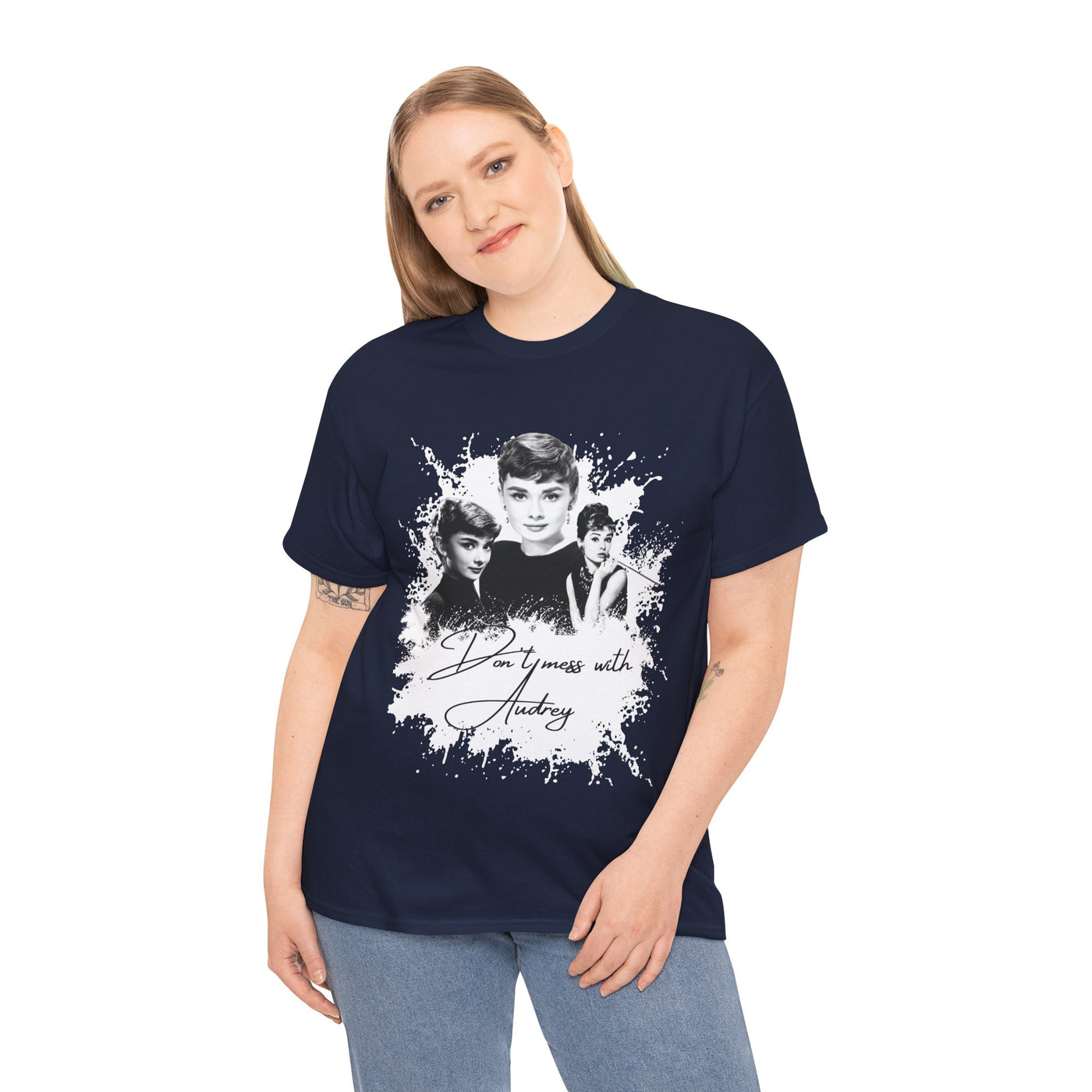 Don't mess with Audrey - Audrey Hepburn T Shirt