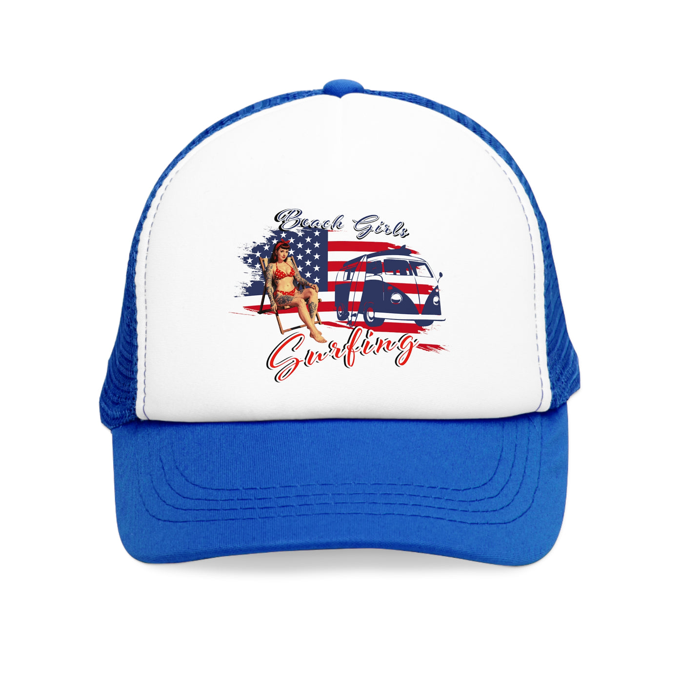 Beach Girls Surfing USA