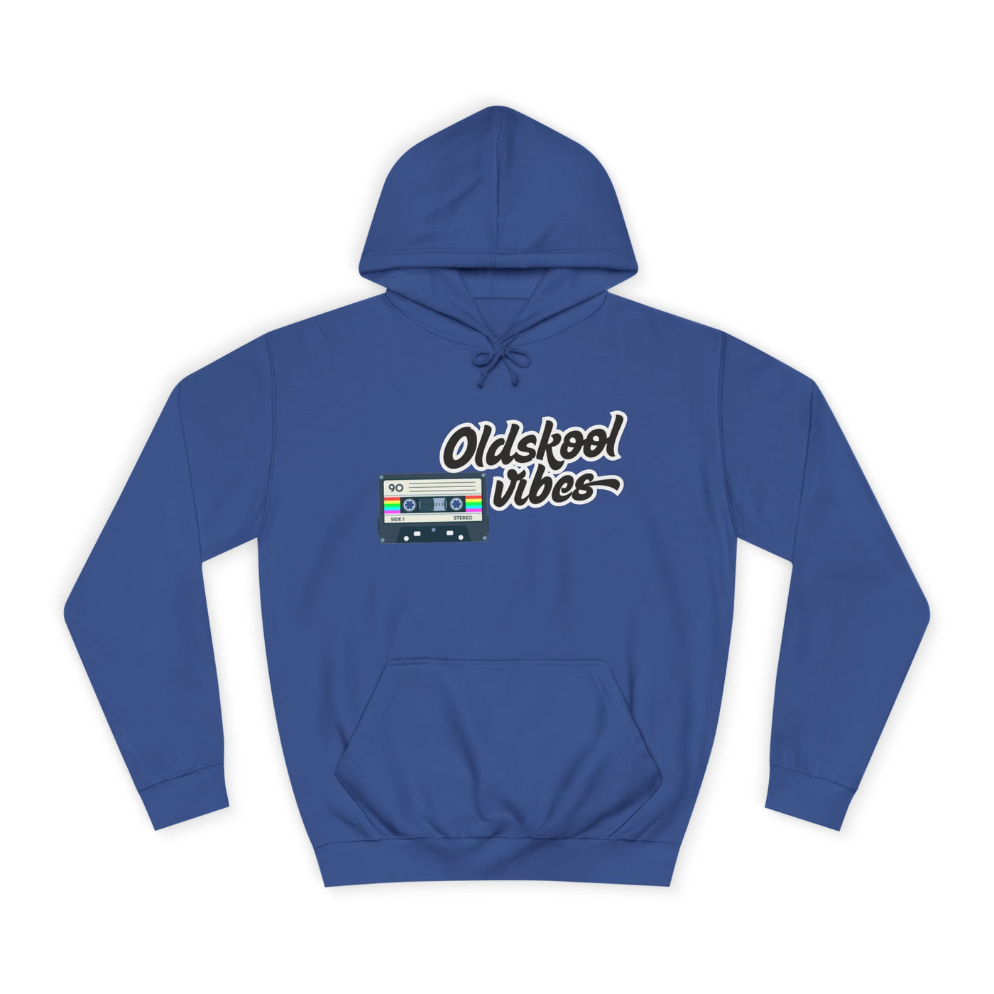 Oldskool Vibes- Hooded Sweatshirt - 'Oldskool' Graphic