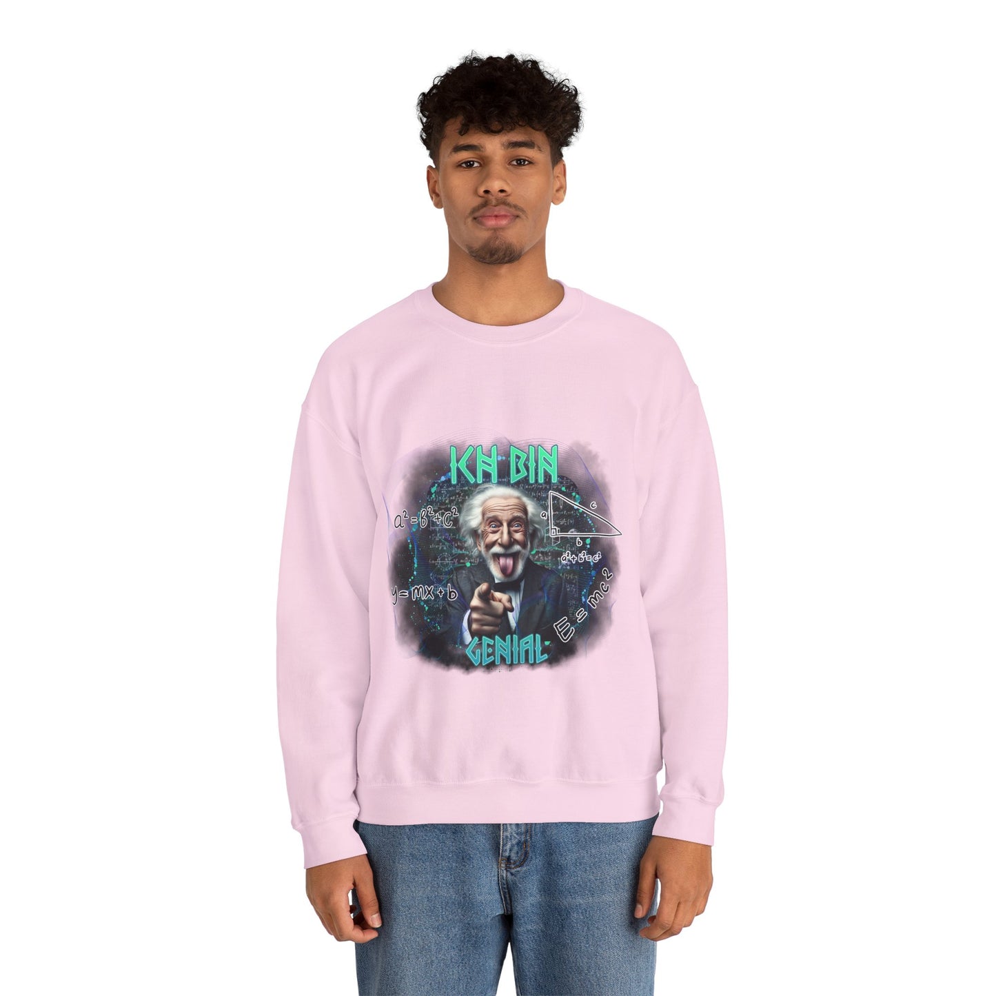 Sweatshirt 'ICH BIN GENIAL' unisex