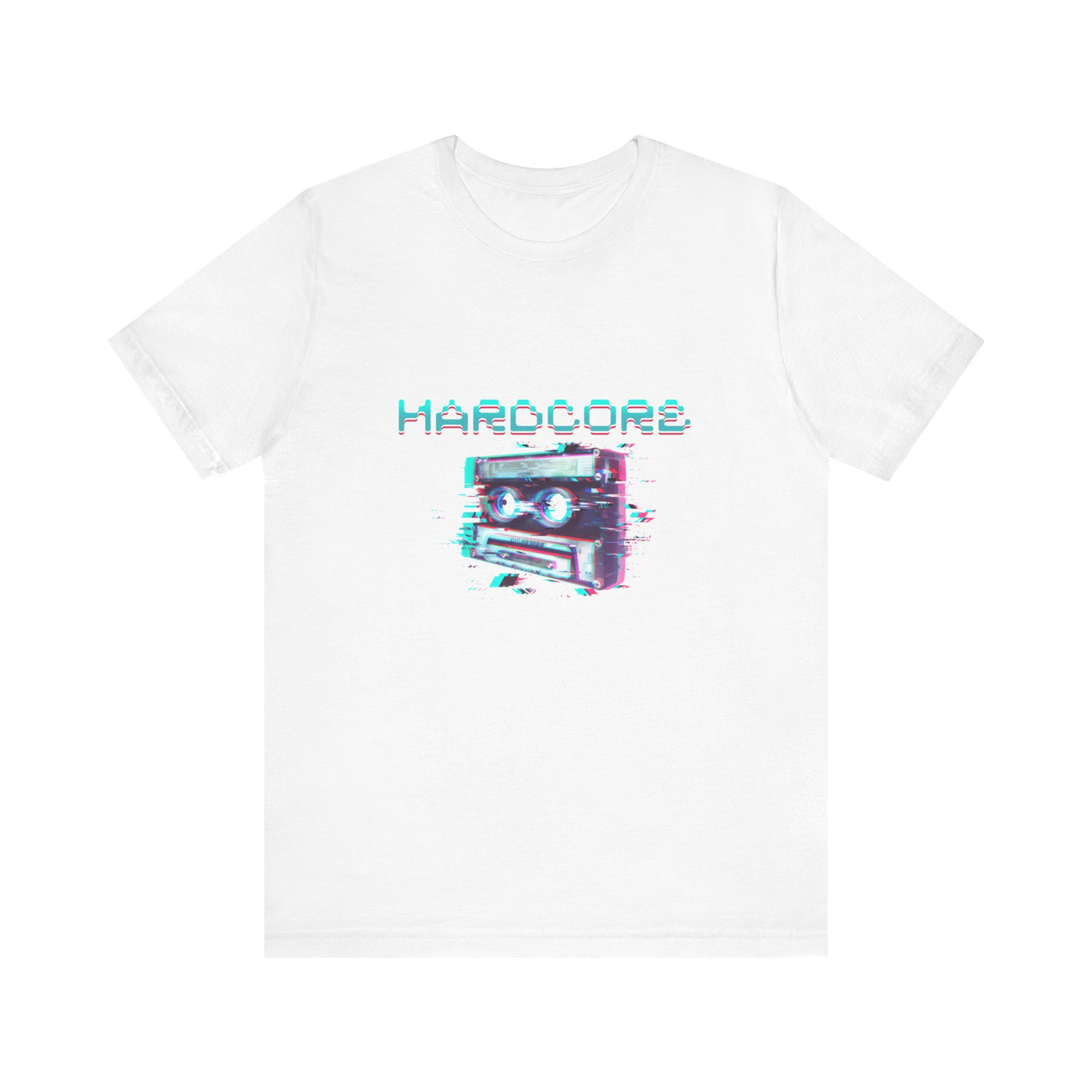 Techno - Hardcore Never Dies - Retro Graphic Tee, 90s Aesthetic Shirt unisex