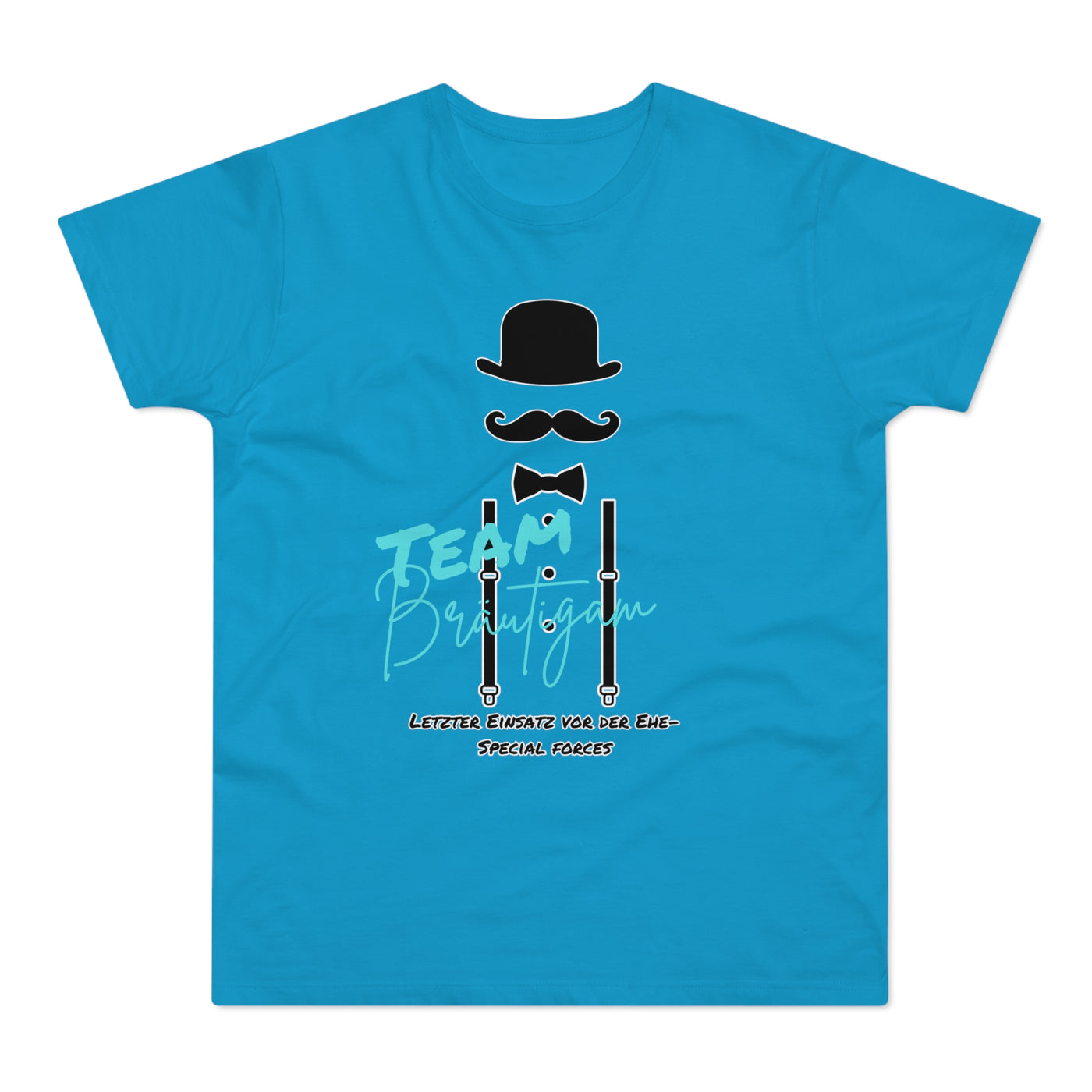 Team Bride Men's Groom "We celebrate the fairytale"