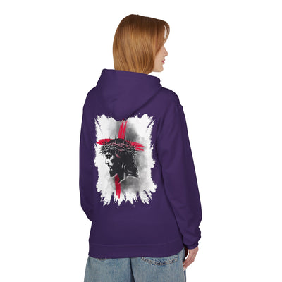 Faith-Inspired Hoodie: Blessed, Saved, Loved - Christian JESUS