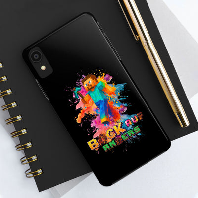 Minecraft Inspired Tough Phone Case - Handyhülle  "Bock auf anders" Colorful Gamer Design
