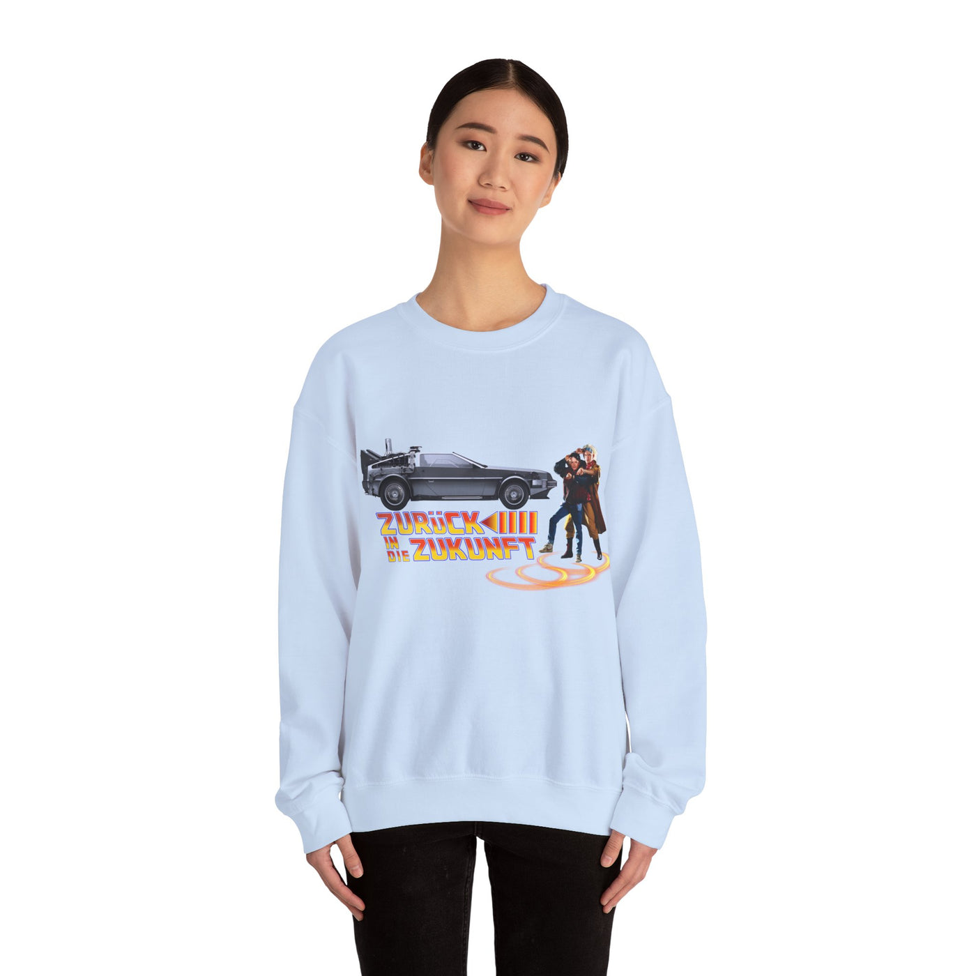 Retro Movie Sweatshirt - Back to the Future unisex