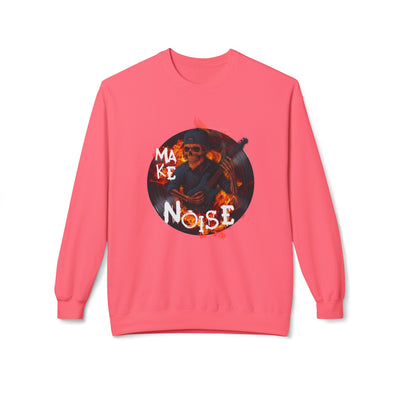 Make Noise Graphic Fleece Sweatshirt - Unisex Midweight Crewneck