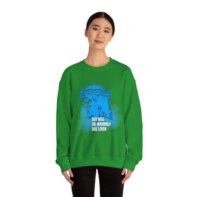 Sweatshirt Jesus "Der Weg - Die Wahrheit - Das Leben"