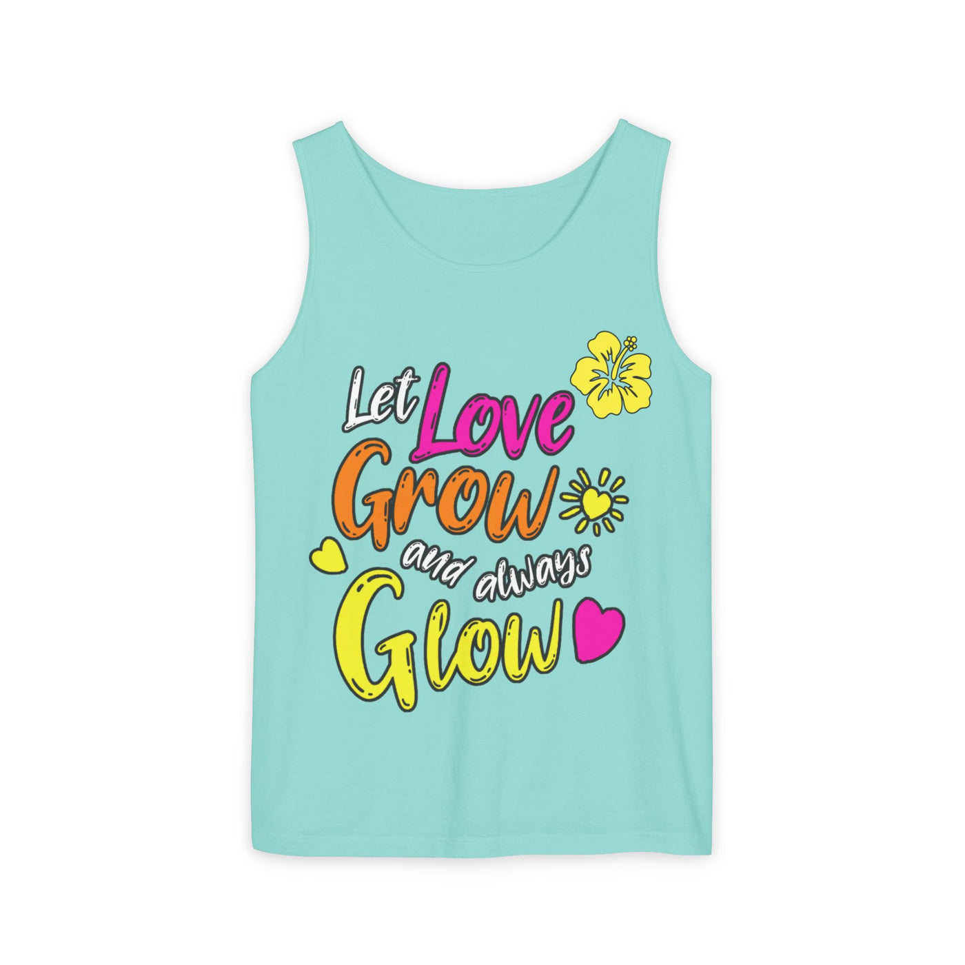 Tank Let Love Grow ... , Motivational Workout Shirt