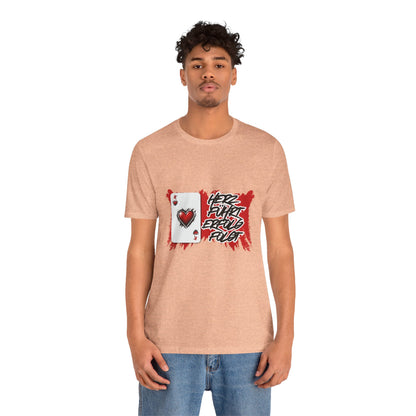 Herz führt Erfolg folgt- T shirt