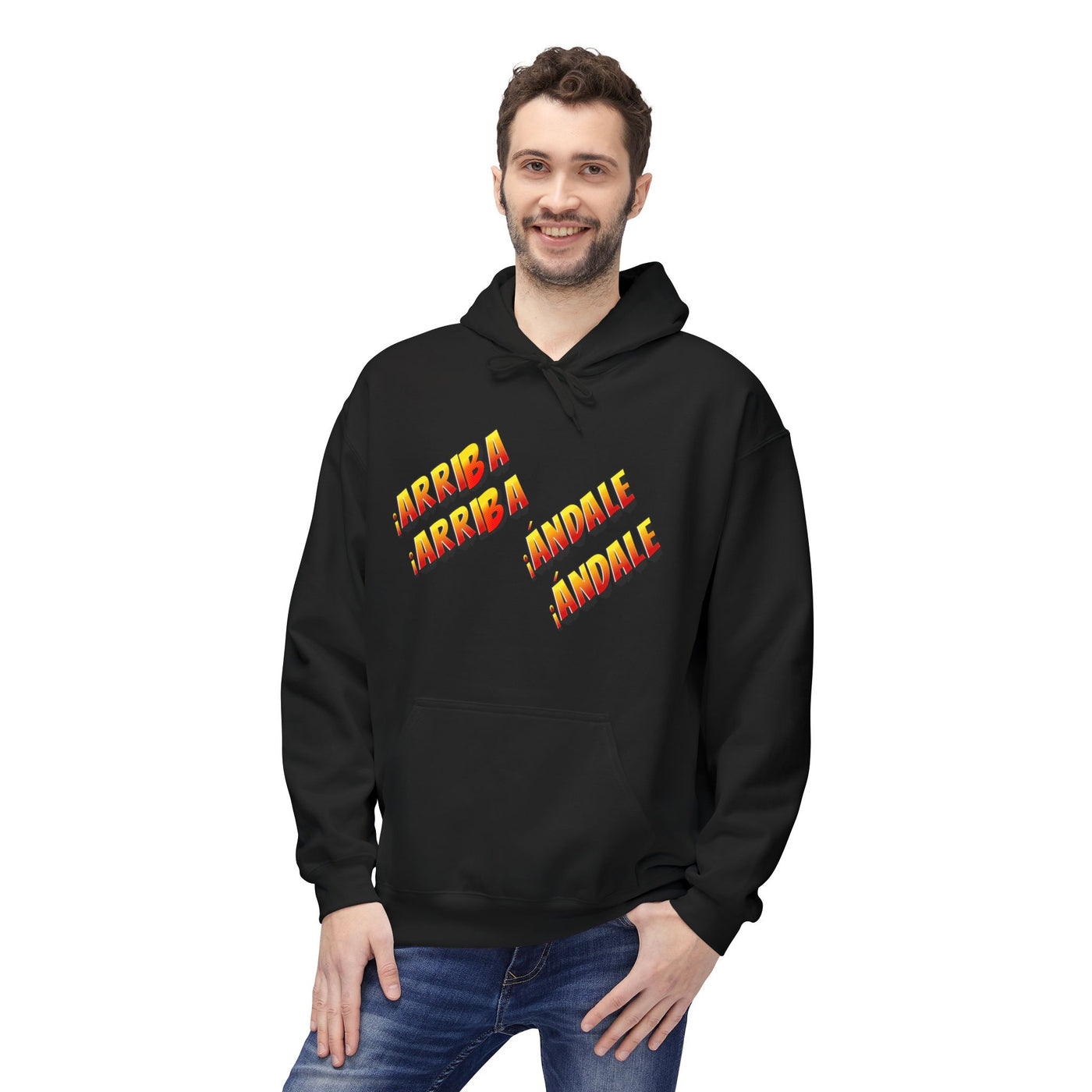 Hoodie with Arriba- Andale - Speedy Design