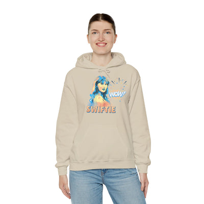 'SWIFTIE WOW' Unisex Heavy Blend™ Hooded Sweatshirt - Perfect Gift for Fans 