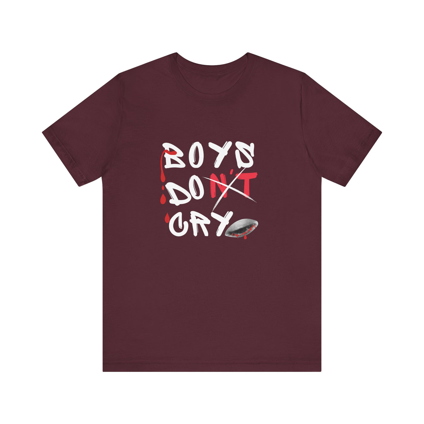Boys Don't Cry for Men, Casual T-shirt