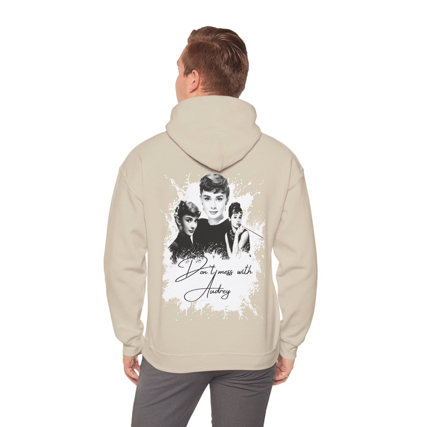 Retro Audrey Hepburn Hoodie - Classic Style
