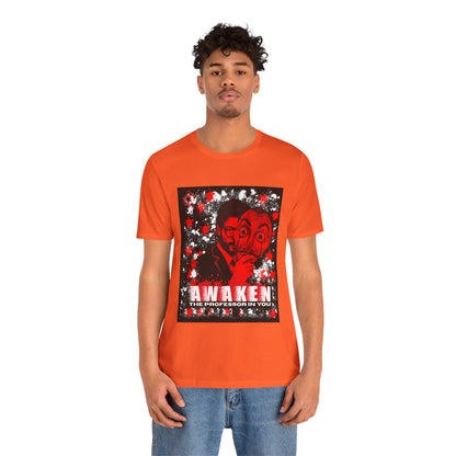 Awaken the Professor heist money Unisex Jersey Tee - Inspirational Graphic T-Shirt
