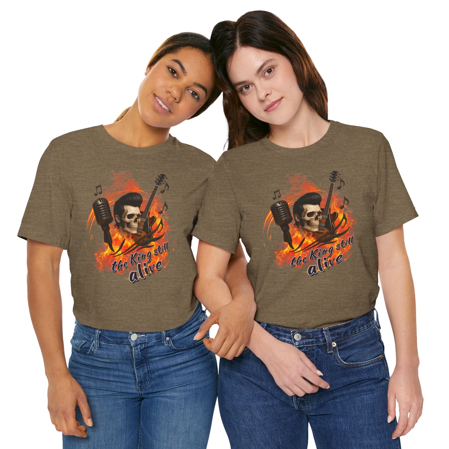 Music Vibes Unisex Jersey Tee - 'The King Still Alive' Graphic T-Shirt