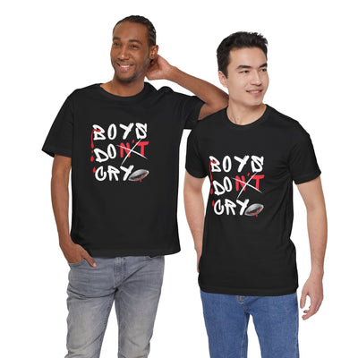 Boys Don't Cry for Men, Casual T-shirt