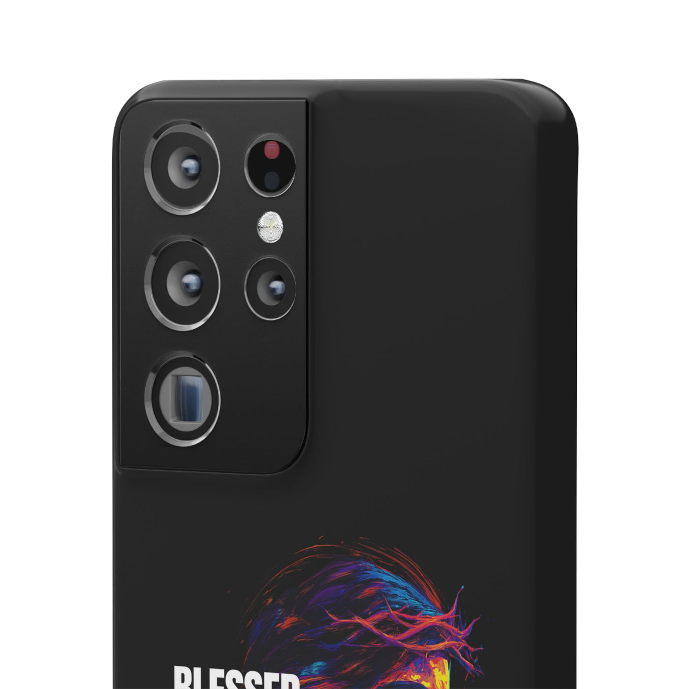 Blessed Saved loved - Snap Case - Jesus