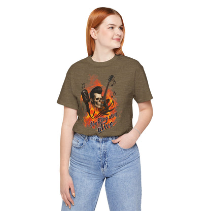 Music Vibes Unisex Jersey Tee - 'The King Still Alive' Graphic T-Shirt