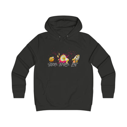 Think Speak Act Hoodie for Trendy Girls, Casualwear