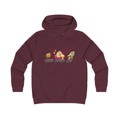 Think Speak Act Hoodie for Trendy Girls, Casualwear