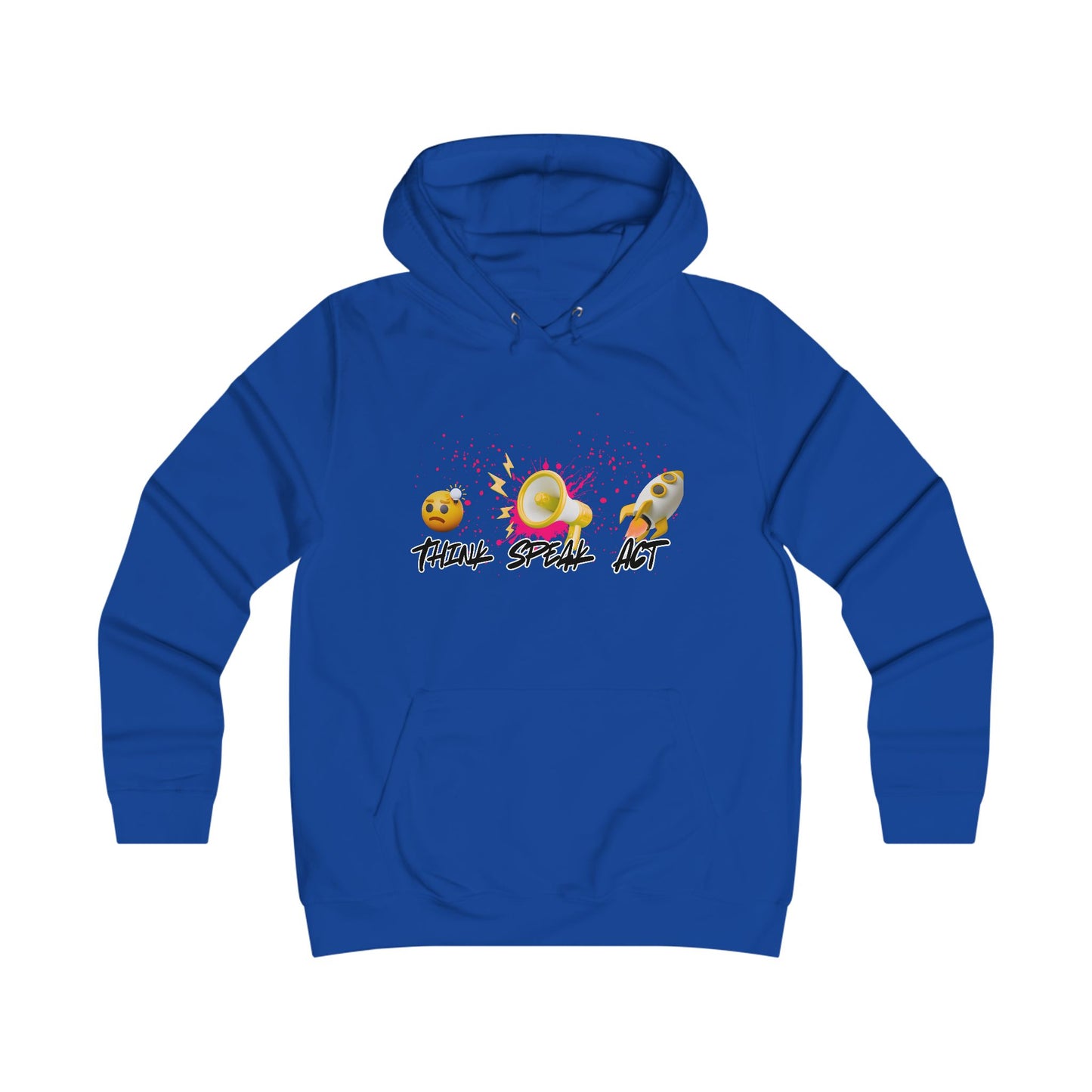 Think Speak Act Hoodie for Trendy Girls, Casualwear
