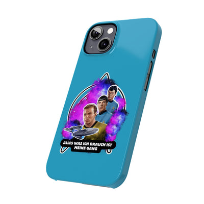 Handyhülle -  Star trek Slim Phone Cases "Alles was ich brauch ist meine Gang", Star Trek