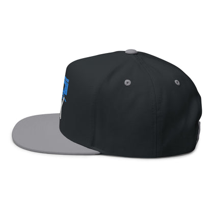 Flat Bill Cap - "You Can Go Your Own Way" Snapback