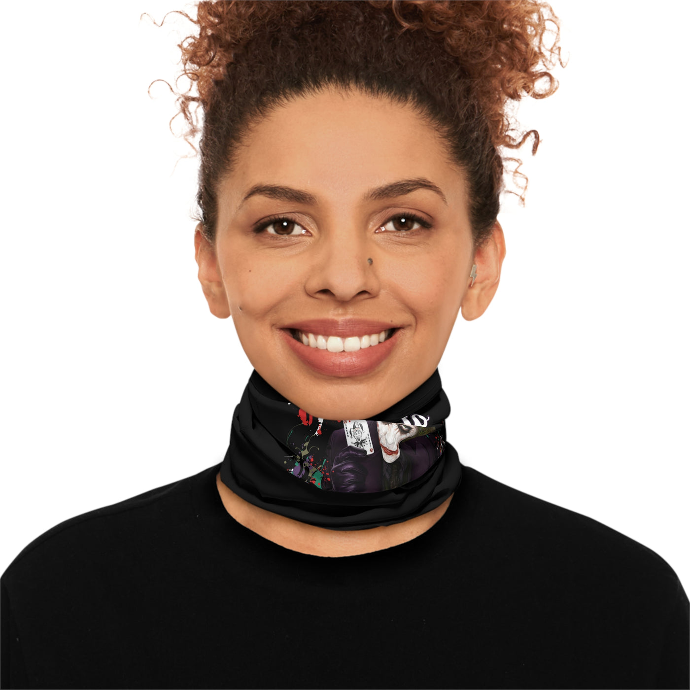 Born to joke - Joker - Neck Scarf, Neck Gaiter, Biker Fashion,