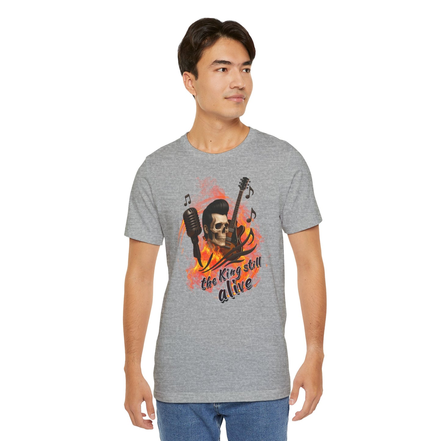 Music Vibes Unisex Jersey Tee - 'The King Still Alive' Graphic T-Shirt