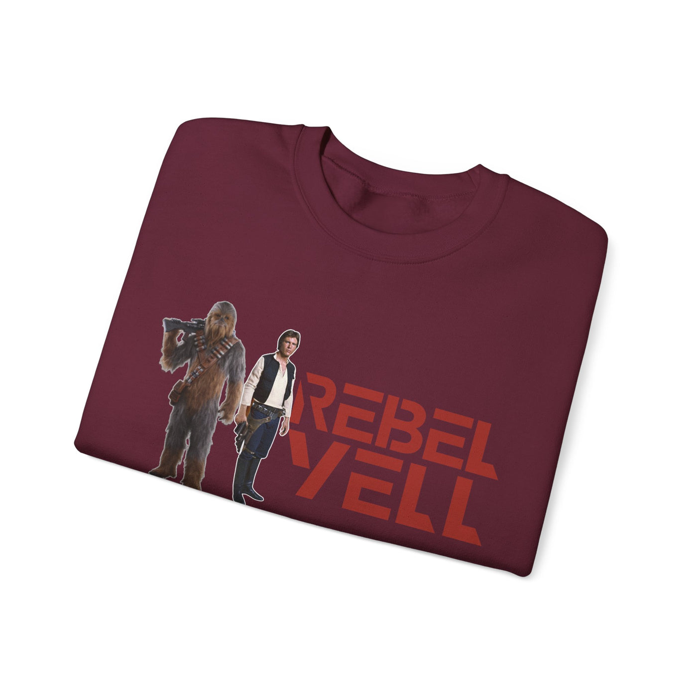 Rebel Yell Crewneck Sweatshirt – Retro Star Wars Style