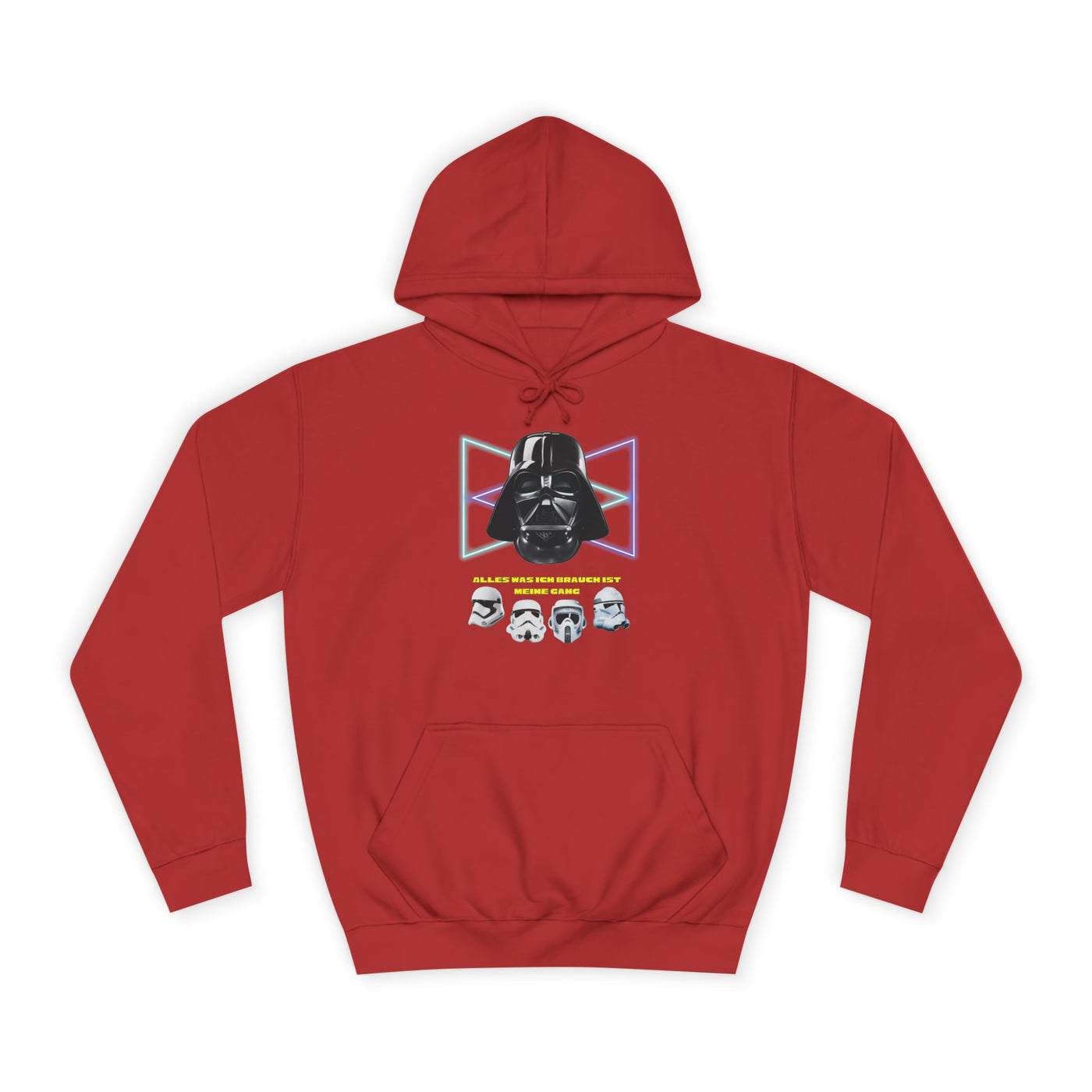 Star Wars unisex Hoodie - Darth Vader   - Alles was ich brauch ist meine Gang - beidseitig bedruckt