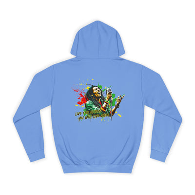 Live for others B  o  b   M a r l e y Hoodie