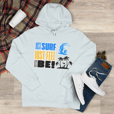 Just Surf Hooded Sweatshirt - Perfect for Beach Lovers and Surf Enthusiasts