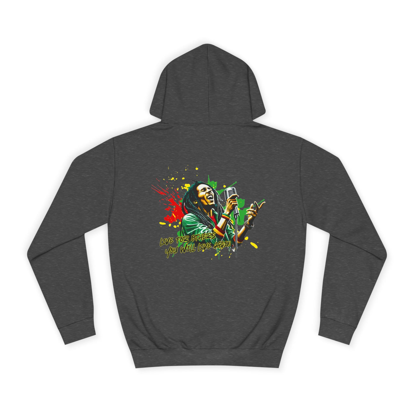 Live for others B  o  b   M a r l e y Hoodie