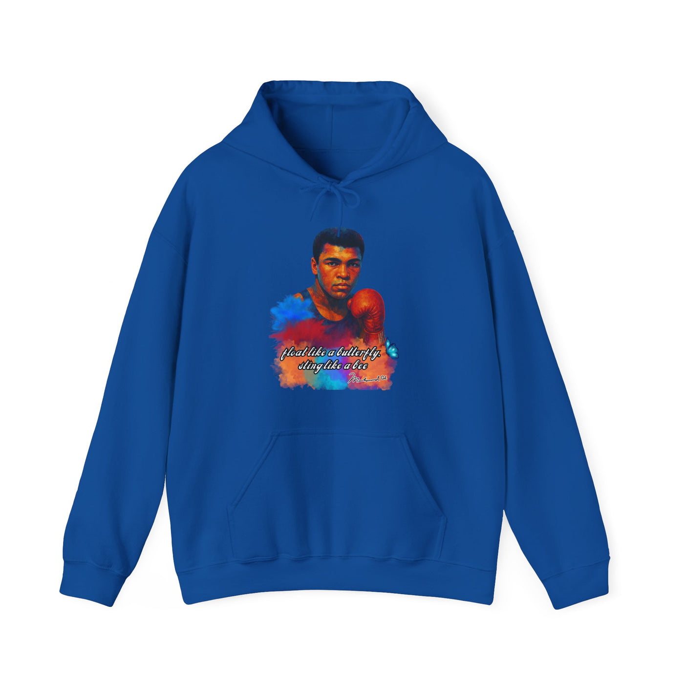 Inspirational Muhammad Ali Hoodie - Unisex Float like a butterfly and sting like a bee