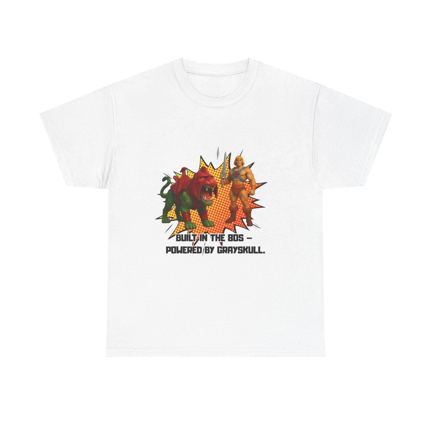 He-Man Unisex Vintage Master of the Universe Retro T-Shirt