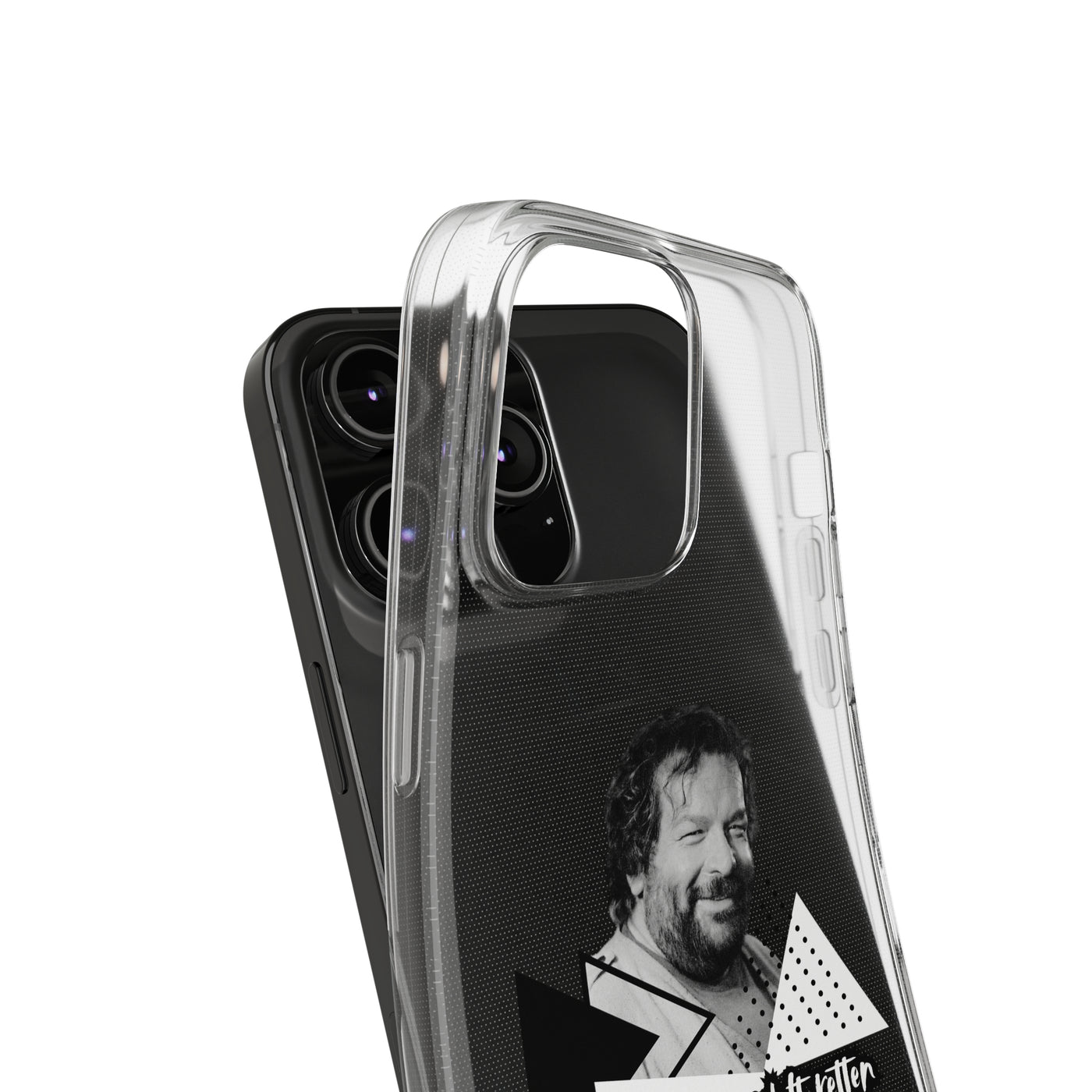 Handyhülle Unique Phone Cover, Ich wollte die Welt retten, dann gabs Mittag