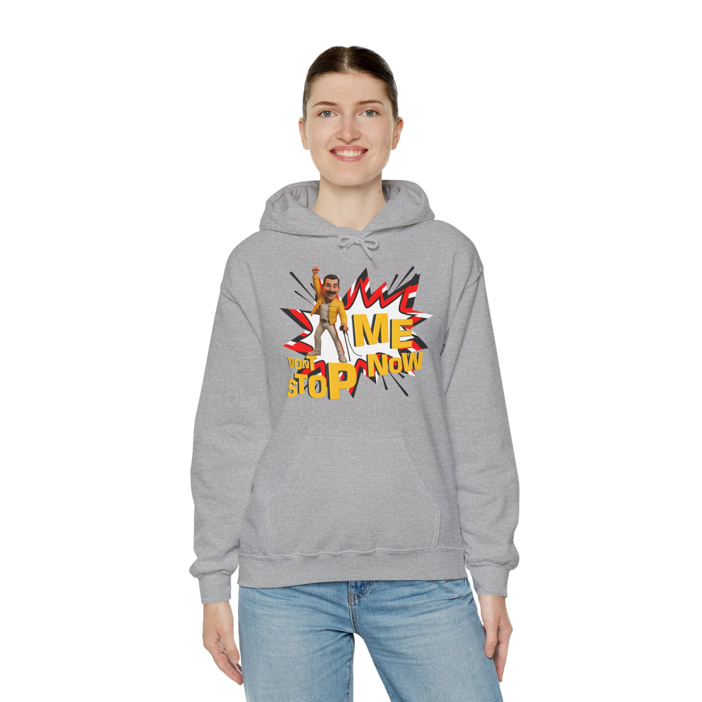 Freddie Hoodie, Unisex Sweatshirt for Music Lovers