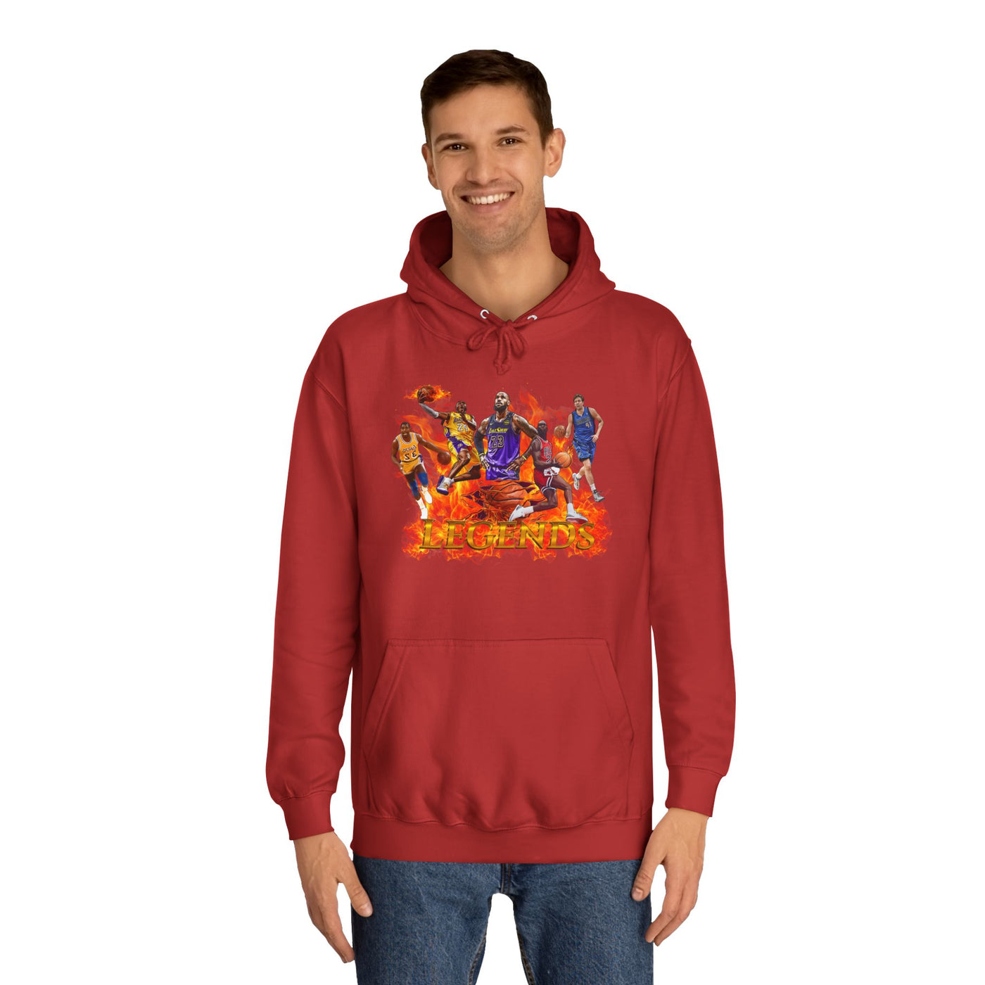 Unisex Sports Hoodie, Legends of Basketball