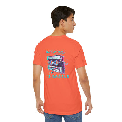 Techno - Hardcore Never Dies - Retro Graphic Tee, 90s Aesthetic Shirt unisex