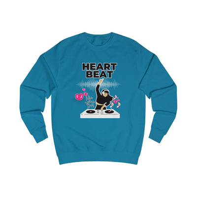 Heart Beat DJane Unisex Sweatshirt - Fun DJ Graphic for Music Lovers