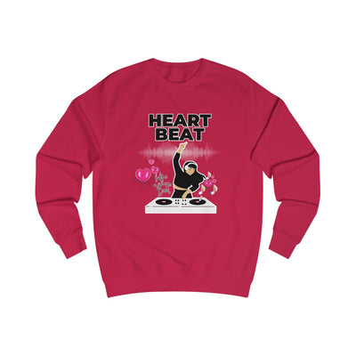 Heart Beat DJane Unisex Sweatshirt - Fun DJ Graphic for Music Lovers