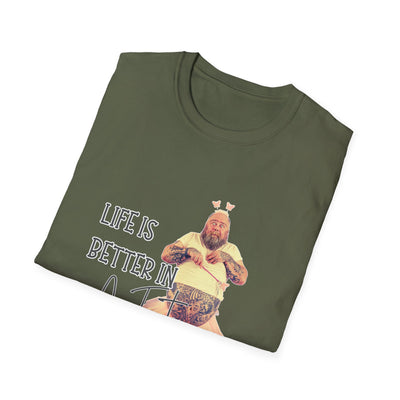 Life Is Better in a Tutu Unisex Softstyle T-Shirt