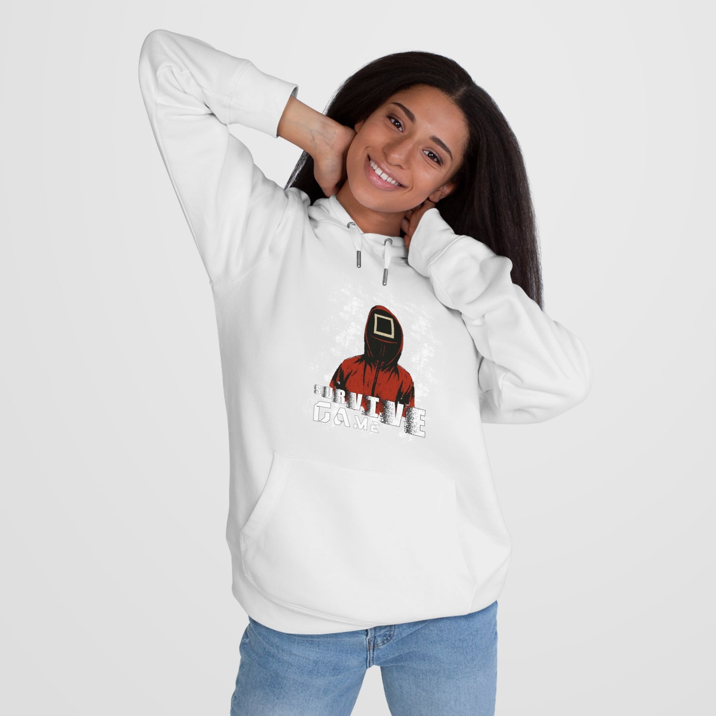 Squid game Hoodie - survive game 