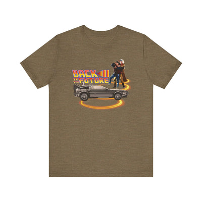 Retro Back to the Future Tee - Unisex Short Sleeve Shirt