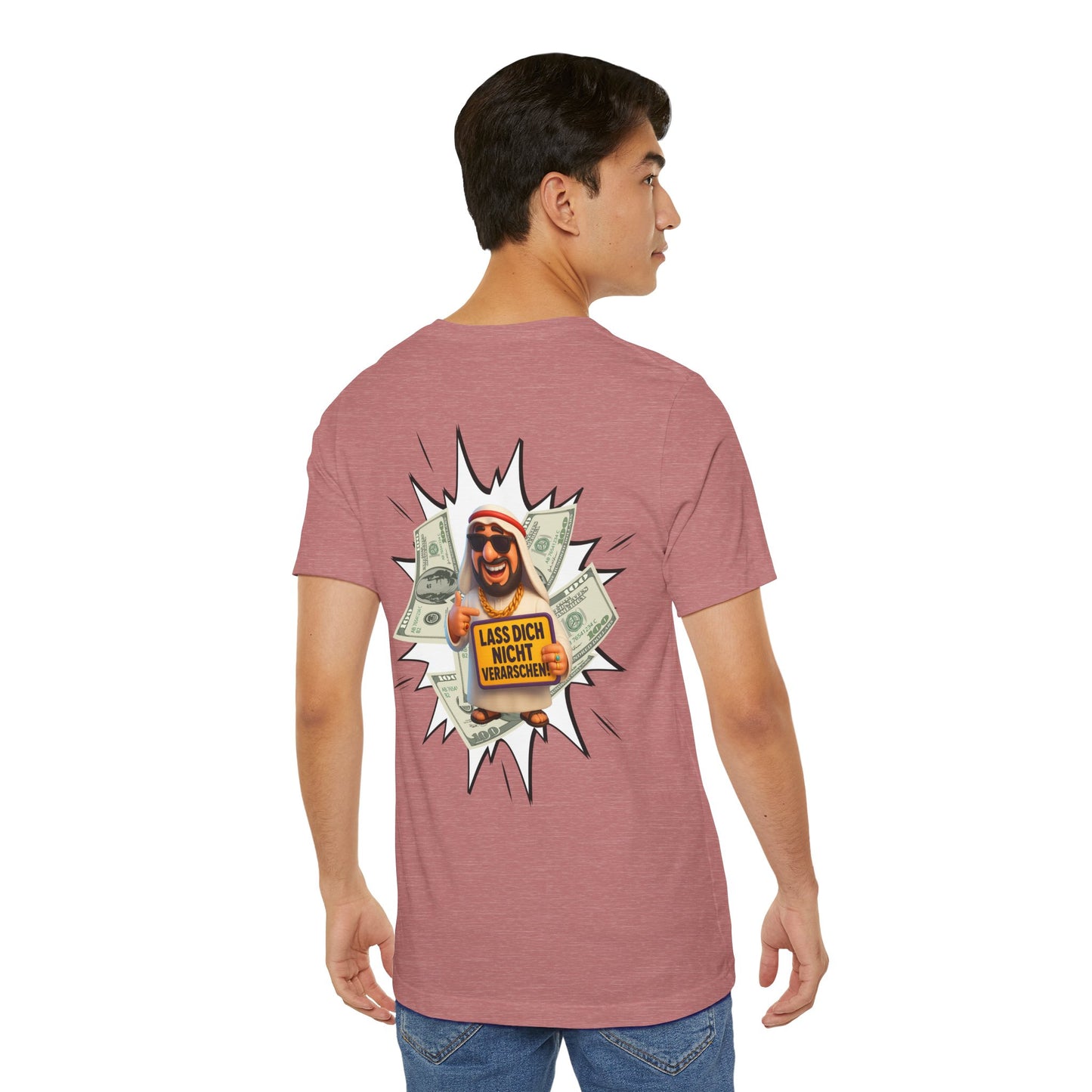 Bitcoins Dubai - Rosarote Welt - lass dich nicht verarschen T - Shirt