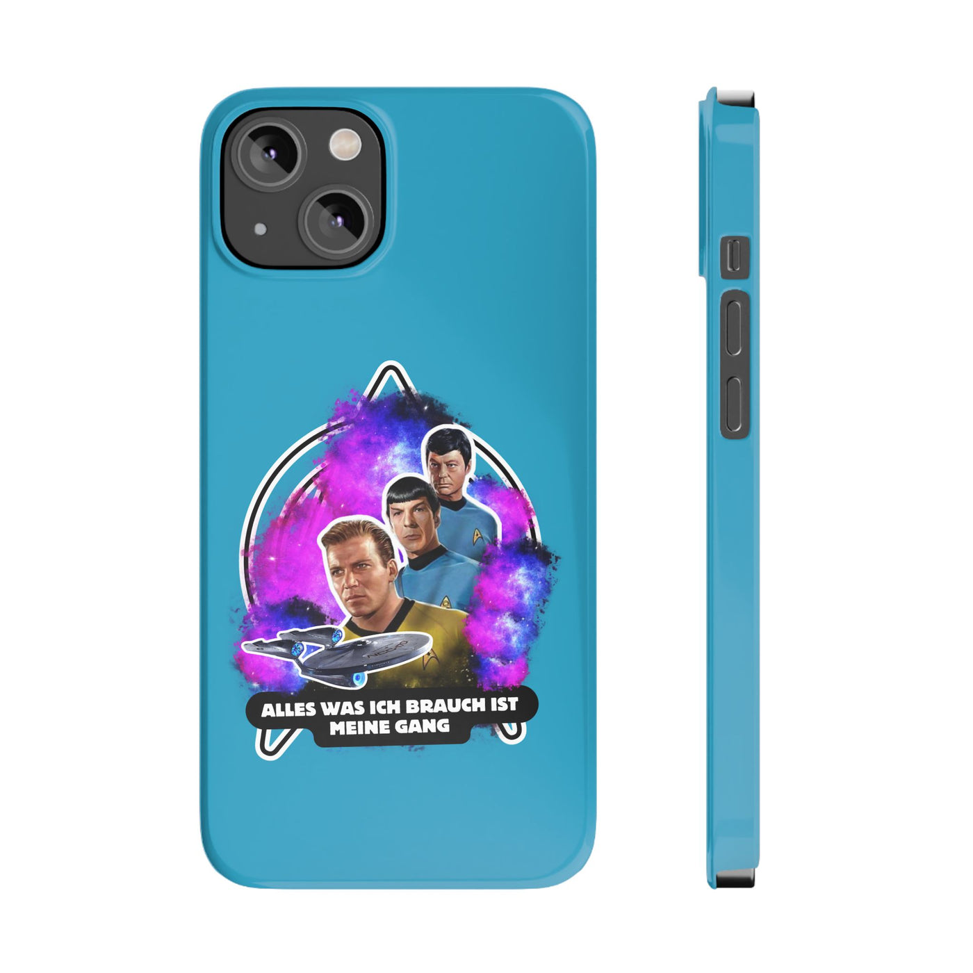 Handyhülle -  Star trek Slim Phone Cases "Alles was ich brauch ist meine Gang", Star Trek
