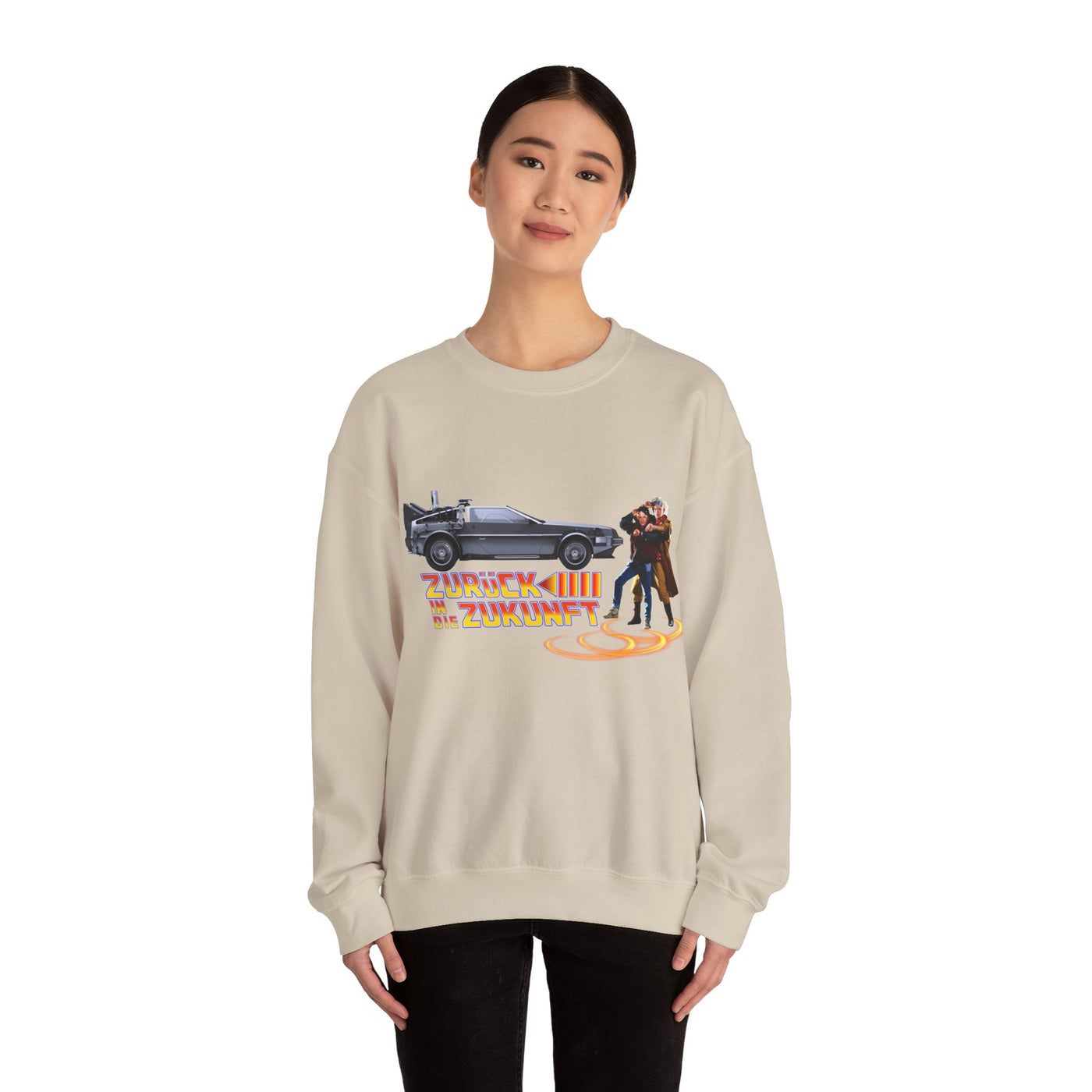 Retro Movie Sweatshirt - Back to the Future unisex
